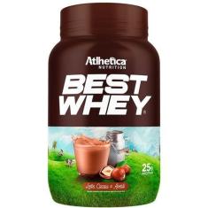 Imagem de Best Whey 900G Atlhetica Nutrition - Leite, Cacau E Avelã - Atlhética