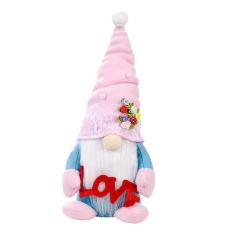 Imagem de Boneca Gnome Primavera Gnomo Ornamentos decorativos Presente de boneca sem rosto Brinquedos infantis