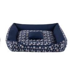 Imagem de Cama Pet Medio 60 X 50 Caminha Para Cachorro Fundo Impermeavel Com Zip