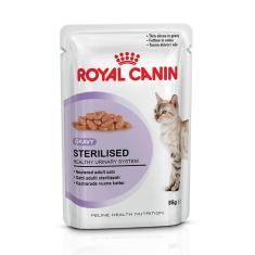 Imagem de Ração Úmida Royal Canin Gatos Sache Sterilised Wet 85G