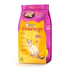 Imagem de Ração Para Gatos Adultos Quatree Gourmet Sabor Mix De Carnes 3Kg
