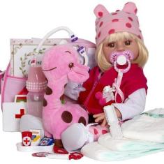 Imagem de Boneca Menina Que Pode Tomar Banho Reborn - Cegonha Reborn Dolls