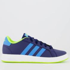 Imagem de Tênis Adidas Grand Court 2.0 Juvenil Azul-Unissex