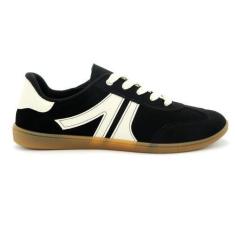 Imagem de Tenis Moleca 5605.472 Flatform Baixo Tendencia Moda Feminino, 36, Pret