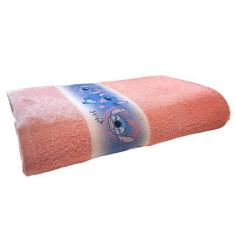 Imagem de Toalha De Banho Stitch Rosa Transfer 70x140cm 300g/m Lepper