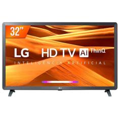 Imagem de Smart TV LCD 32" LG ThinQ AI HDR 32LQ621CBSBAWZ 2 HDMI