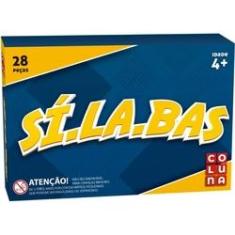 Imagem de Brinquedo Pedagógico Silabas 28 Peças