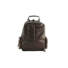 Imagem de Mochila Masculina Em Couro Legitimo Café