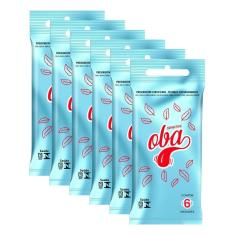 Imagem de Preservativo Oba Sensitive 6 Embalagens Com 6 Unidades