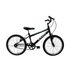 Imagem de Bicicleta Aro 20 Bike Infantil Meninos Masculina Freios v- brake Saidx (Preto)