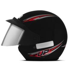 Imagem de Capacete Aberto Feminino Masculino Mixs Up, PRETO FOSCO, 60