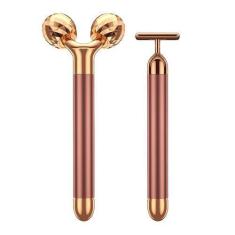 Imagem de Massageador facial Beauty Bar 2 em 1 24k Golden Pulse Electric