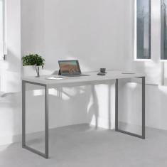Imagem de Mesa Home Office Escrivaninha Industriale 1,20 Cinza