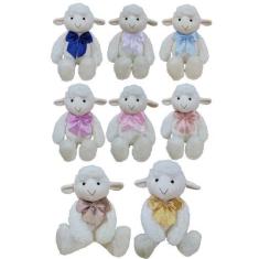 Imagem de Ovelha de Pelúcia 34cm Infantil Brinquedo Decoração Presente - Donda B
