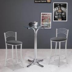 Imagem de Conjunto 2 Banquetas Média 91 Unimóvel Unimóvel