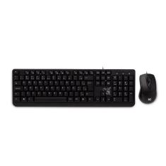 Imagem de Kit Teclado e Mouse com Fio Maxprint | USB 2.0, 1000 DPI, Padrão ABNT-2, Preto