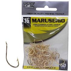 Imagem de Anzol Cartela Marine Sports Maruseigo Gold 16 C/50