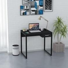 Imagem de Mesa De Escritório Industrial C/ Gav 1,00m Tpo 25mm Maciço