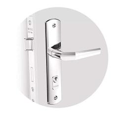 Imagem de Fechadura Para Banheiro Alavanca Inox 711 Soprano