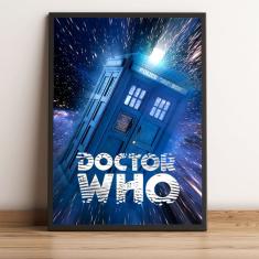 Imagem de Quadro decorativo A4 serie Doctor Who medicina