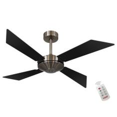 Imagem de Ventilador Tecno Ii Off Preto 220V E Controle Remoto - Volare