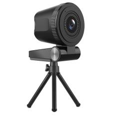 Imagem de Webcam 4k Microfone Foto 1080p 60hz Video Auto Foco 30fps 1080p Preto C180 Luuk Young