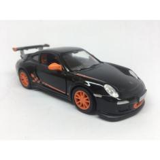 Imagem de Coleção Miniatura Carro Porsche 911 Gt3 Rs Preto Escala 1:36 - Kinsmar