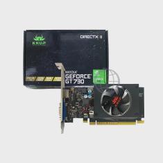 Imagem de Placa de Vídeo Pc Desktop 2gb Ddr3 64bit Vga Hdmi Nvidia Geforce Knup KP-GT730/BB