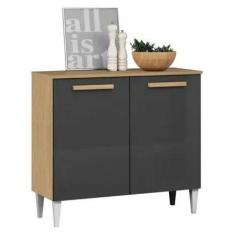 Imagem de Balcão De Cozinha Buffet 2 Portas Isabelle Aramóveis - Aramoveis