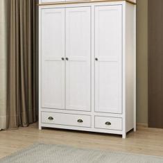 Imagem de Guarda Roupa Solteiro 3 Portas E 2 Gavetas Linha Topázio - Finestra Mó