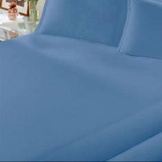 Imagem de Lençol Avulso Buettner King Liso Image Azul Marinho