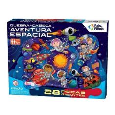 Imagem de Quebra-Cabeça Grandão 28 Peças Aventura Espacial - Pais E Filhos