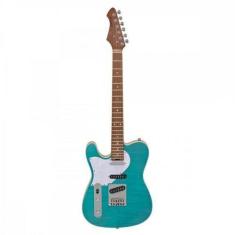 Imagem de Guitarra Aria Pro Ii 615-Mk2 Lh Turqoise Blue (Canhoto)