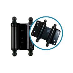 Imagem de Kit 2 Dobradiça Vai e Vem Para Porta e Janela Starfer 4 Polegadas