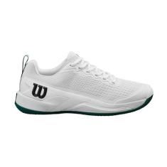 Imagem de WILSON Tênis masculino Rush Pro 4.5, Branco/Aventurina, 41