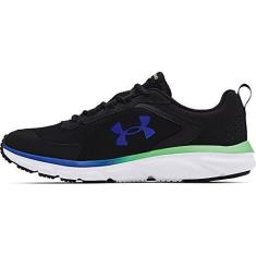 Imagem de Under Armour Charged Assert 9 Tênis de corrida masculino, Preto (004)/Azul royal, 41
