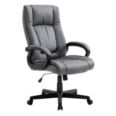 Imagem de Cadeira de Escritório Presidente Giratória Baza Cinza