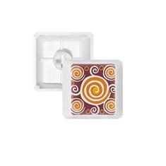 Imagem de Teclado mecânico para desenho de civilização antiga Totems do México Kit de atualização para jogos PBT