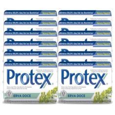 Imagem de Kit Sabonete em Barra Protex Erva Doce 85g com 12 unidades