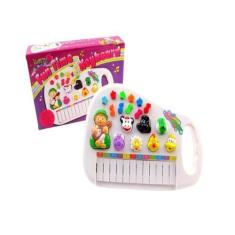 Imagem de Teclado Piano Musical Fazendinha Animal Infantil Baby E Sons Animais C