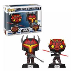 Imagem de Funko Pop Star Wars Darth Maul & Gar Saxon 2 Pack Glows