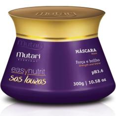 Imagem de Máscara Sos Louros Brilho Para Cabelos Descoloridos Coloridos Mechados