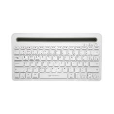 Imagem de Teclado Sem Fio Recarregável Mult-Device rc/bt K-BT100WH C3Tech - Branco