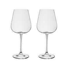 Imagem de Jogo com 2 Taças de Cristal Vinho Tinto 540 ml Linha Ardea Bohemia