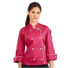 Imagem de Dólmã Chef de Cozinha Feminina Madrid 