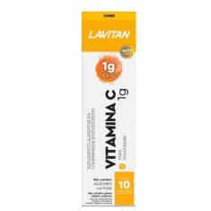 Imagem de Vitamina C Efervescente Sabor Laranja 10 Comprimidos Lavitan - Cimed