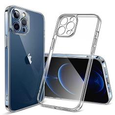 Imagem de Capa transparente de proteção para câmera para iPhone 14 13 12 11 Pro XS Max XR Soft TPU Silicone Phone Case, para iphone 11 Pro