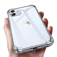 Imagem de Capa de silicone transparente de luxo para iPhone 11 X Xr Xs Max Capa 13 12 11 Pro Max 8 7 6s Plus Capa de silicone, transparente, para iPhone XR