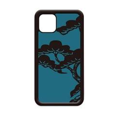 Imagem de Capa com pintura de cultura japonesa azul para iPhone 11 Pro Max para Apple Mobile Case Shell