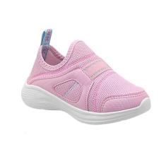 Imagem de Tênis Infantil Slip On Guty Runner Eco Rosa BB Pé com Pé 801038-359